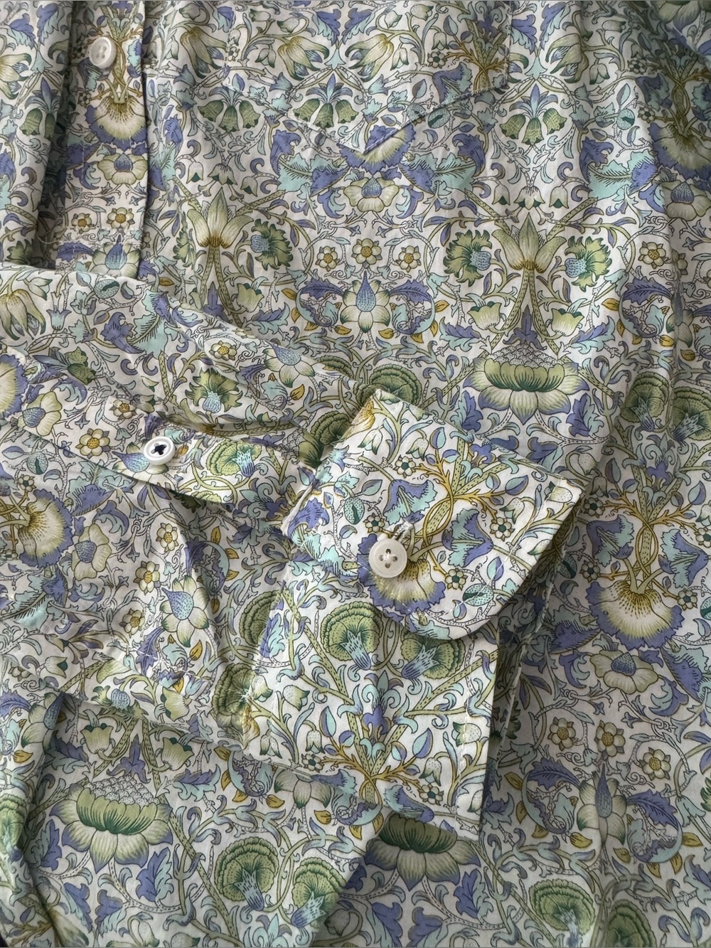 J. Crew classic-fit popover top in Liberty® Lodden fabric Size 14 - Picture 13 of 14